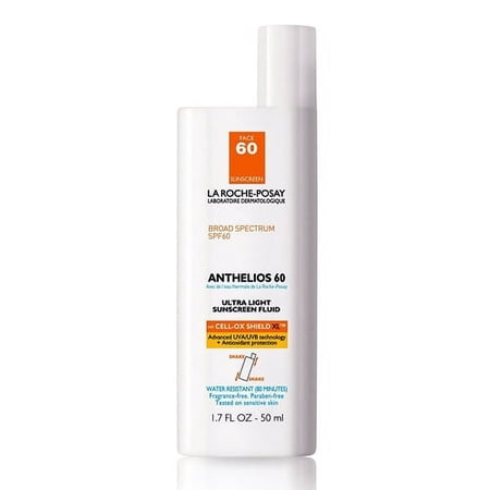 La Roche-Posay Anthelios Ultra Light Sunscreen Fluid Extreme, Spf 60 - 1.7 Oz, 2 Pack