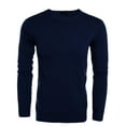 thumbnail image 6 of COOFANDY Men's Slim Fit Knit Sweater Pullover | Lightweight Ribbed Design for Business Casual & Everyday Wear, 6 of 7