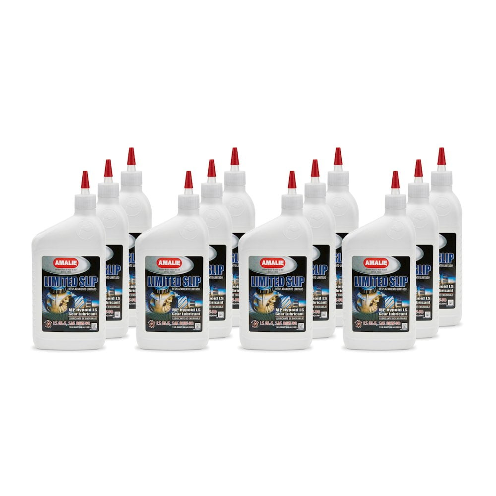 Amalie Limited Slip MP GL-5 80w -90 Gear Oil Case 12x1Qt