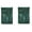 Green, variant on Troglfold Kneeler Bags 2Pc Creative Kneeler Seat Bags Garden Kneeling Tools Storage Pouches (Green),11.61"X7.68"X0.59"