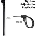 thumbnail image 3 of Strongest Magnetic Net Release Magnetic Keychain Fly Fishing Net Retractor Magnet Clip Holder Retractor with Retractable Coiled Lanyard Carabiner, 3 of 7