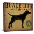 thumbnail image 1 of Global Gallery's 'Black Dog at Show No VT' By Ryan Fowler Stretched Canvas Wall Art, 1 of 4