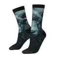thumbnail image 1 of Fotbe Moody Ram Portrait Calcetas Largas con Estampado para Hombre y Mujer – Calcetas de Compresión Transpirables y Elásticas, Viajar y Uso Diario Talla 5-11, 1 of 6