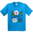 thumbnail image 3 of Inktastic Louisiana Girl Magnolia Flowers and Leaves Youth T-Shirt, 3 of 5
