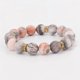 thumbnail image 1 of QUTETN Of Anxiety In Women And Men Bracelet Crystal Bracelet Chakra Bracelet Rose Quartz Crystal And Of Stone Jewelry Yoga Beads Bracelet Calm Stretch Bracelet Stress Relief Gifts For Men And Women, 1 of 4