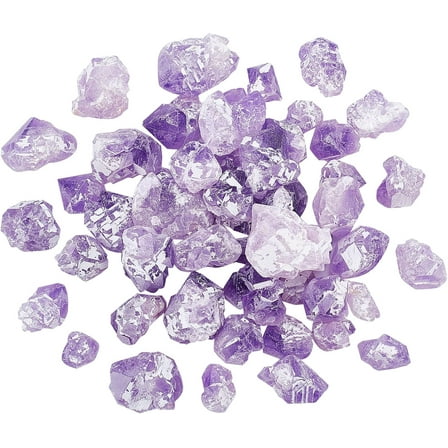 1/2 Lb Natural Amethyst Rough Stone Bulk Amethyst Crystals Rough Stones Raw Amethyst Gemstone Natural Raw Crystals Stones for Reiki Jewelry Making Decoration Gift Mixed Color