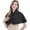 Dark Grey, variant on Women Warm Shoulder Shawl Cape Soft Neck Heat Wrap Shoulder Warming Pad Thick Wheelchair Care Warmer Blanket
