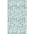 thumbnail image 5 of SAFAVIEH Montauk Rhoda Geometric Area Rug, Aqua/Ivory, 5' x 8', 5 of 5
