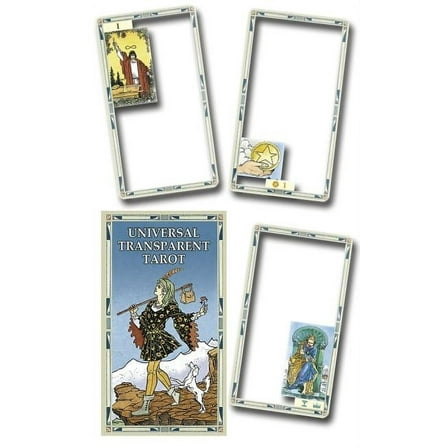 Universal Tarot Universal Tarot Transparent Deck, (Hardcover)