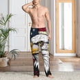thumbnail image 2 of Honiee American Bald Eagle for men - a sleek fusion of Straight Pajama Pants, versatile Lounge Pants, and cozy Sleepwear, all rolled into one-XX-Large, 2 of 6