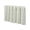 White, variant on ZhangC Kitchen Cabinet Curtain, 27.5inx39.3In Length Kitchen Cabinet Cover Curtain, Farmhouse 3D Wave Line Short Curtain Tiers for Bathroom Laundry RV Camper, Home Decor