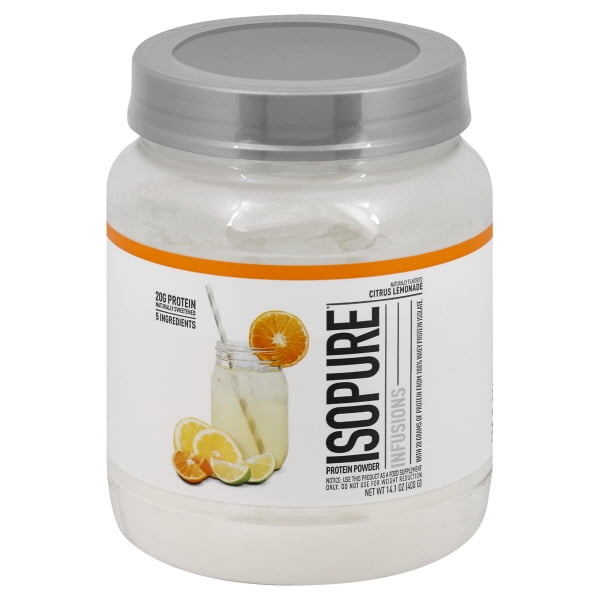 Nature's Best Isopure Infusions, Citrus Lemonade, 16 Servings (14.1 Ounce)