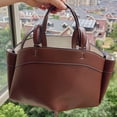 thumbnail image 3 of Nuevo bolso de mano de gran capacidad, bolso de mano debajo del brazo, bolso de hombro de cuero sintético, bolso cruzado retro, bolso de mano informal para mujer, 3 of 4