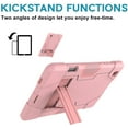 thumbnail image 7 of FIEWESEY Case for Samsung Galaxy Tab S6 Lite,Heavy Duty Shockproof Rugged Full Body Protective Case(With Stand)for Samsung Galaxy Tab S6 Lite SM-P610/P615/P613/P619 10.4 Inch 2020/2022(RoseGold), 7 of 7