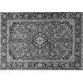 thumbnail image 1 of Ahgly Company Indoor Rectangle Medallion Gray Traditional Area Rugs, 2' x 4', 1 of 1
