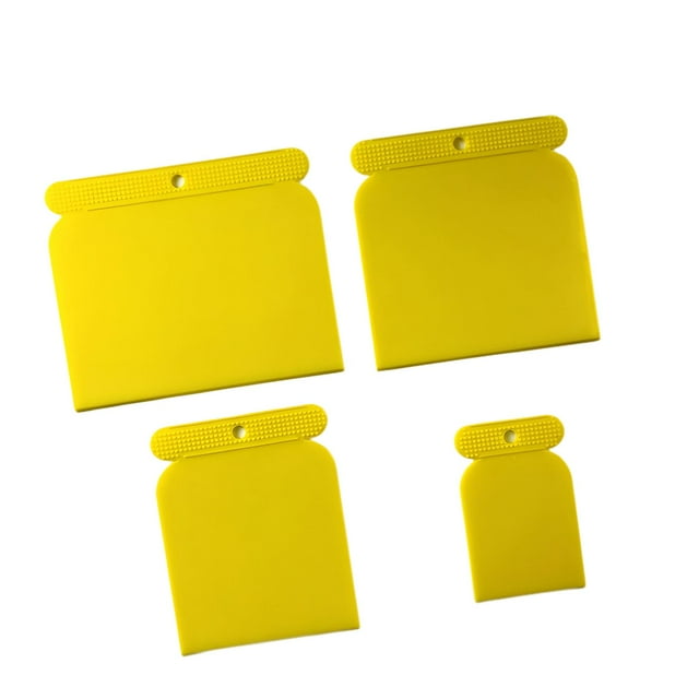 4 espátulas portátiles para masilla, versátiles para rellenar, cortar, alisar marcos de ventanas, pintar y mejorar hogar.
