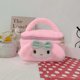 thumbnail image 4 of Kawaii Cosmetic Bag Cartoon Makeup Bag for Friend Travel Cosmetic Pouch with Mirror PU Waterproof Classic Character Cosmetic Bags (Pink), 4 of 4