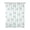 White-2, variant on 72x72 Inch Fabric Shower Curtain Waterproof Polyester, Daisy Floral Print