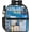 Black, variant on Clear Stadium Backpack 12x6x12 Mini Small Clear Bag Stadium Approved Great for Games Sport Events Festival Concerts,Women Men Unisex