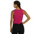 thumbnail image 3 of Everyday Yoga Twisted Layering Crop Tank, Crew Neck, Sleeveless, Casual (Women’s), 3 of 4