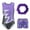Purple, variant on Tuosodrolic Girls Gymnastics Leotards Figure Ice Skating Dress Shiny Rhinestones Roller Skating Dance Costume Biketards Athletic Bodysuit