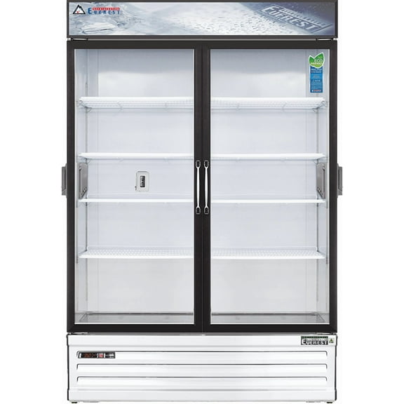 Everest Refrigeration EMSGR48C Reach-in Chromatography Refrigerator 2 Swing Glass Doors, 115v, NSF - 50 cu. ft.