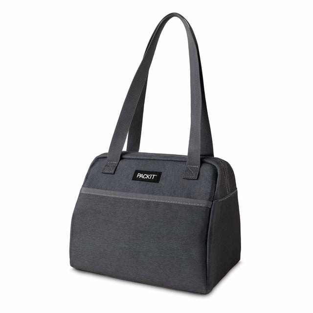 Bolsa de almuerzo PackIt Freezable Hampton City Charcoal