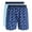 Navy/Placid Blue, variant on Men's 2-Pk. #1 Dad & Solid Boxer Shorts Navy Placid Blue L
