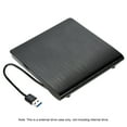 thumbnail image 1 of Ultra-thin Portable USB 3.0 SATA 12.7mm External Optical Drive Enclosure for PC Laptops, 1 of 7