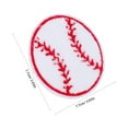 thumbnail image 2 of Worgeous 12pcs Iron on Baseball Patch Decorative Embroidery Patches for Clothes Easy to Apply for Jackets Backpacks Hats for DIY Fashion and Repair, 2 of 8