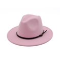 thumbnail image 1 of JFBUJC Women Or Men Woolen Felt Fedora Hat, 1 of 5