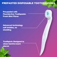 thumbnail image 2 of Cepillo de dientes desechable EchoRid Mini, 16 unidades, sabor menta, 2 of 7