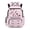 Classic Butterfly Print, variant on CHAQLIN Construction Vehicle Print 17 Inch School Backpack, 600D Polyester Bookbag with Water Bottle Pockets for Preschool and Primary School