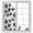Black, variant on Window Privacy Film Purple Geometric Moroccan Stained Glass Window Film Decorative Sun Block Window Cover Abstract Art Purple Ombre Modern Window Clings Static Sticker for Bathroom 17.7"x39.3"
