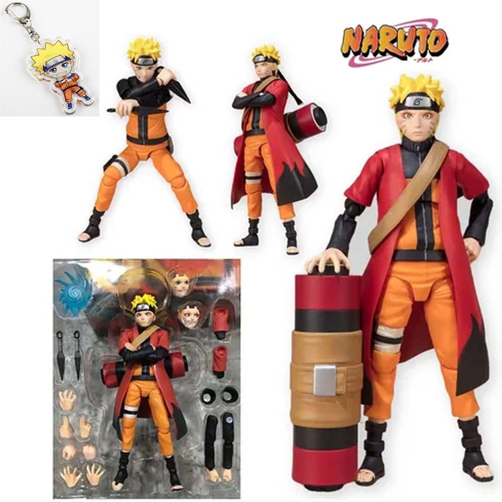 Action Figure Uzumaki Naruto Mobile Joints Toy Set 