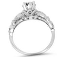 thumbnail image 2 of Pompeii 1 1/16ct Vintage  Diamond Engagement Ring 14K White Gold (G,I1), 2 of 4