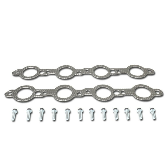 DNA Motoring GKTSET-CC98LS1 For 1998 to 2002 Chevy Camaro / Corvette / Pontiac Firebird LS V8 Engine Aluminum Exhaust Manifold Header Gasket Set 99 00 01