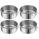 thumbnail image 2 of 4 cuencos de comida para perros, cuencos de agua de acero inoxidable, cuencos de agua colgantes de metal para gatos, cuencos de 1 cuarto de galón, comederos colgantes para perros, gatos, conejos, 2 of 6