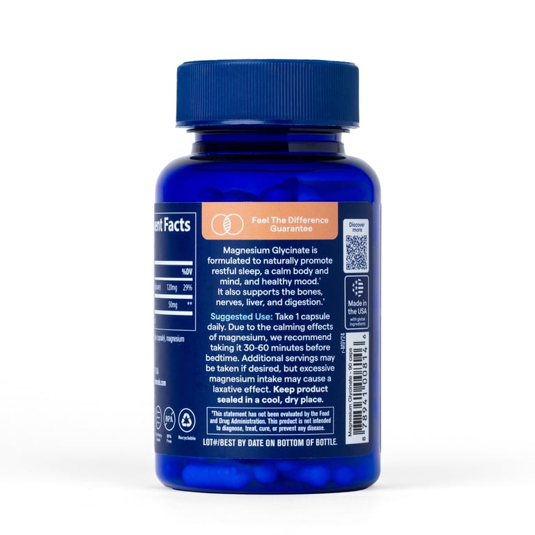 Trace Minerals Magnesium Glycinate Sleep Support, 90 Count photo 3