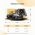 thumbnail image 6 of ZICANCN Banner Yard Signs, Turbo Vintage Cars Party Wall Decor for Indoor Outdoor Room, Small Size, 6 of 7