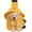 Yellow, variant on Black Cartoon Plush Bear Canvas Chest Bag Cute Casual Crossbody Sling Bag
