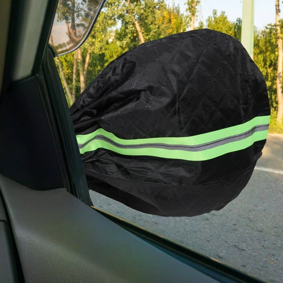 Masteelf 1 Pair Side View Mirror Covers Auto Rearview Protection Covers Waterproof Side Mirror Covers Exterior Rear View Accessories Snow Ice Mirror Covers