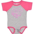 thumbnail image 3 of Inktastic I Love My Aunt and Uncle in Pink Chalk Heart Boys or Girls Baby Bodysuit, 3 of 5