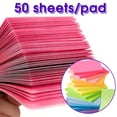 thumbnail image 4 of GARITIN Sticky Note Paper 16 Pack, 3" x 3" Sticky Notes, 800 Sheets Sticky Notes Pads, 50 Sheets per Pad, School Supplies and Oﬃce Products, Assorted Bright Colors, 4 of 5