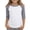 Grey, variant on YunPes Kids Girls T Shirts Casual Raglan 3/4 Sleeve Soft Tee Crewneck Color Block Cute Fall Blouses Tops Tennis Baseball T Shirts