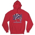 thumbnail image 5 of Ford V8 Detroit Michigan Sweatshirt Checkered Flag American Muscle Car Racing Mustang Shelby GT Performance Hoodie, 5 of 7