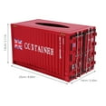 thumbnail image 2 of Supvox Modern Red Metal Tissue Case for Paper Storage Suitable for Office Home and Car, 2 of 8