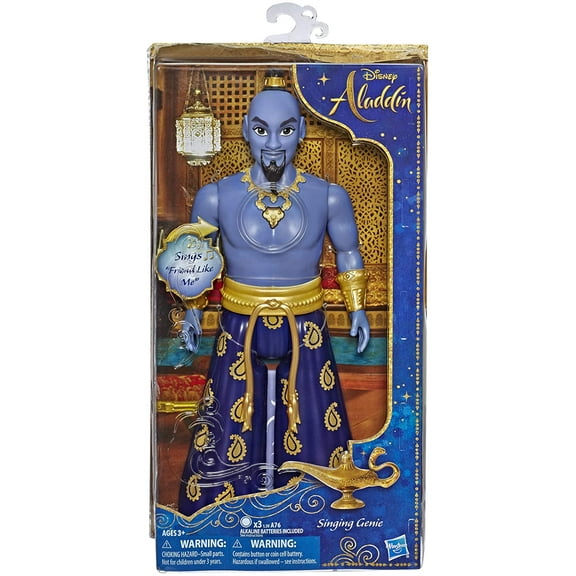 Hasbro Disney Singing Genie Doll, Inspired by Aladdin, Sings "Friend Like Me"