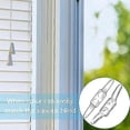 thumbnail image 3 of 20pcs Clear Cord Cleat, Blind Cord Winders,wall Rope Cleats,plastic Cord Hooks For Blinds Curtains Sun Shades Ropes, 3 of 4