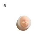 thumbnail image 2 of Ludlz 3D Face Clay Fondant Silicone Mold Cake Chocolate Candy Baking Decorating Tool, 2 of 8